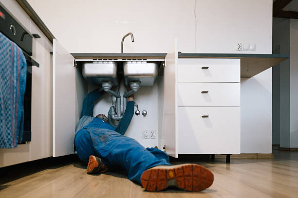 Professional Plumbing technician working in Grosse Ile, MI